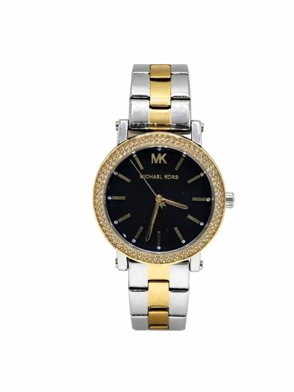 Michael Kors Lauryn Women's Two-Tone Pavé Watch